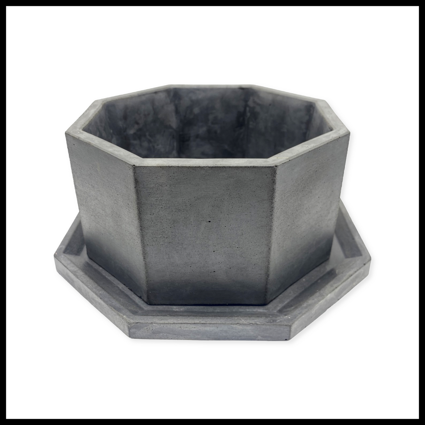 Concrete Hexagon Planter/Candle Holder