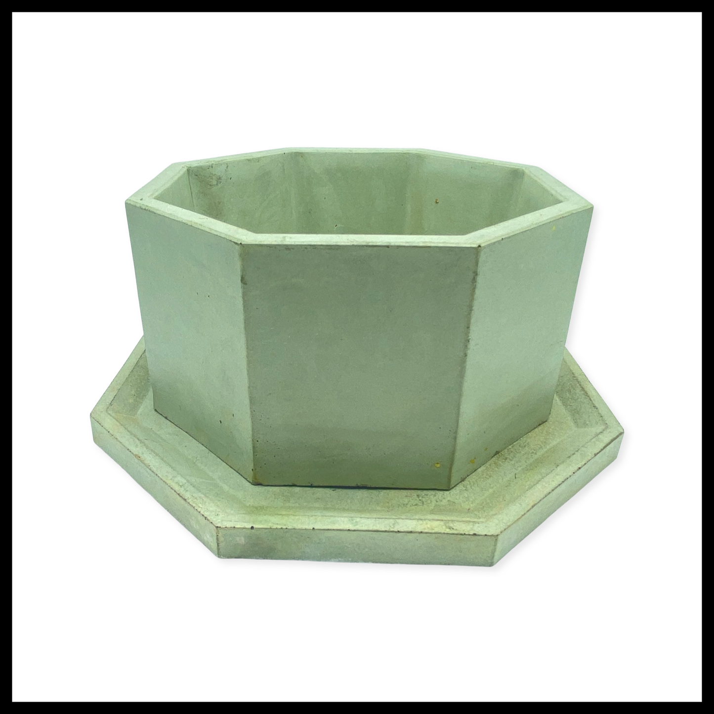 Concrete Hexagon Planter/Candle Holder